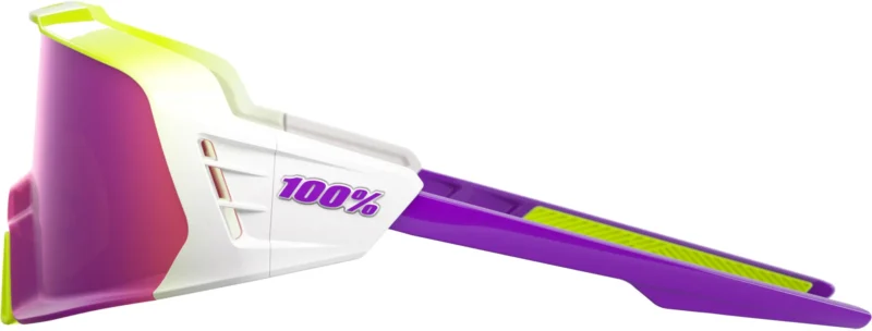 Korbin X Polished Flo Yellow Fade - Purple Mirror Lens