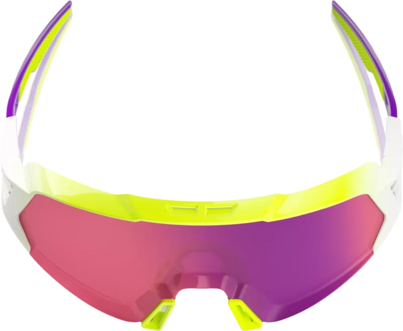 Korbin X Polished Flo Yellow Fade - Purple Mirror Lens