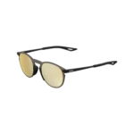 Legere Round Matte Black - HiPER Gold 24K Mirror
