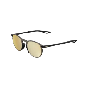 Legere Round Matte Black - HiPER Gold 24K Mirror