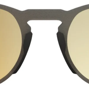 Legere Round Matte Black - HiPER Gold 24K Mirror