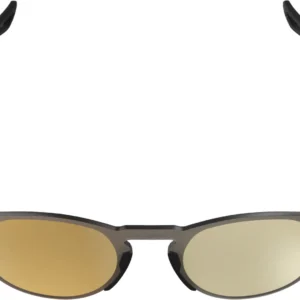 Legere Round Matte Black - HiPER Gold 24K Mirror