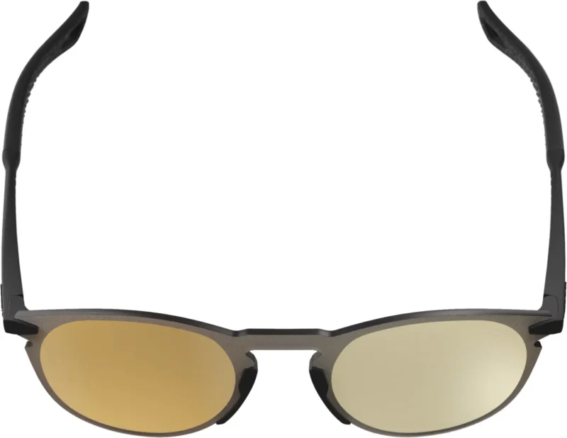 Legere Round Matte Black - HiPER Gold 24K Mirror