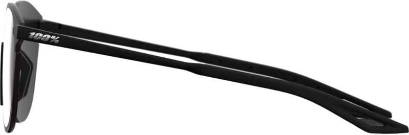 Legere Round Matte Black - Silver Mirror  Lens