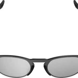Legere Round Matte Black - Silver Mirror  Lens