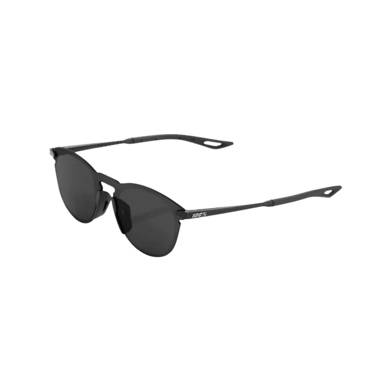 Legere Round Polished Black - Smoke Lens - OS