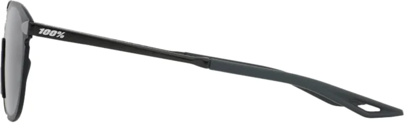 Legere Round Polished Black - Smoke Lens - OS