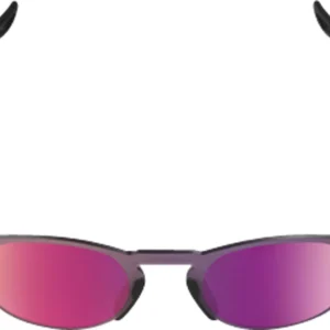 Legere Round Soft Tact Black - Purple Mirror