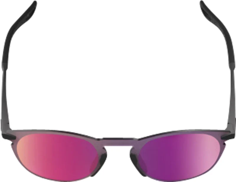 Legere Round Soft Tact Black - Purple Mirror