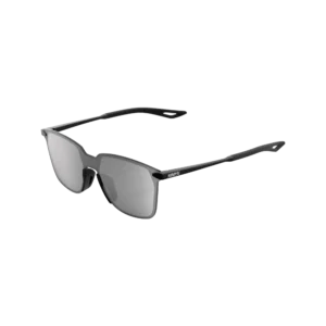 Legere Square Matte Black  - Silver Mirror  Lens
