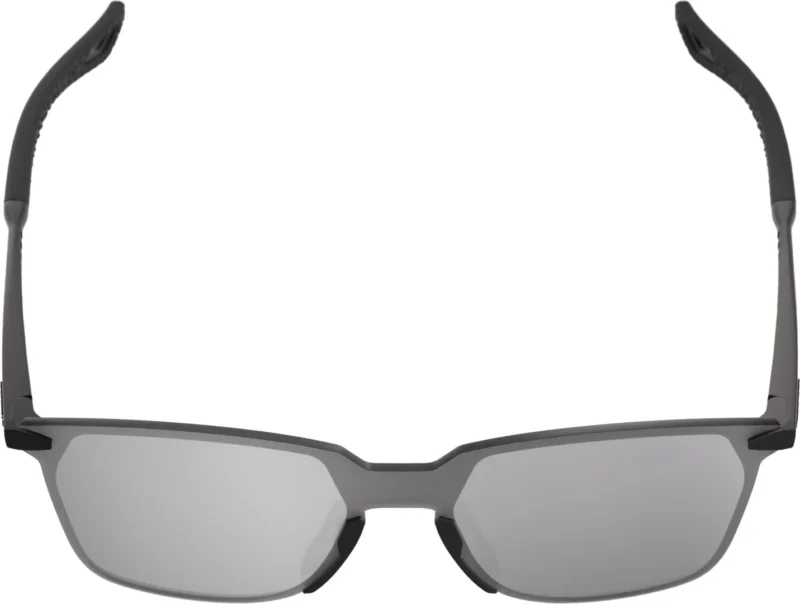 Legere Square Matte Black  - Silver Mirror  Lens