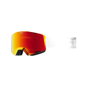 NORG HiPER Goggle Black/Red - Mirror Red Lens