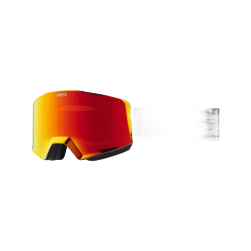 NORG HiPER Goggle Black/Red - Mirror Red Lens