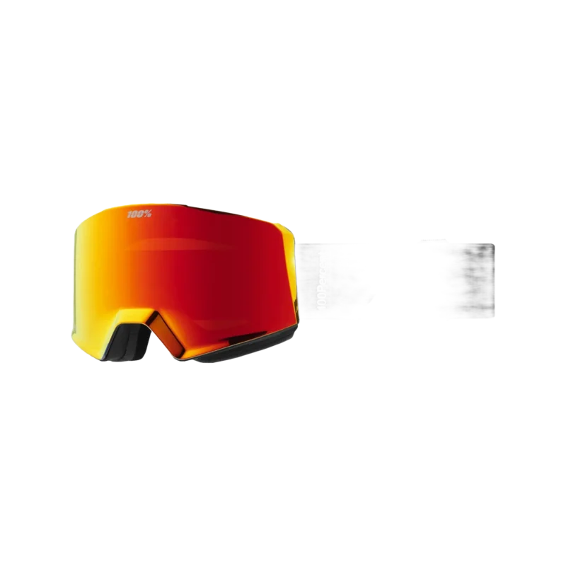NORG HiPER Goggle Black/Red - Mirror Red Lens