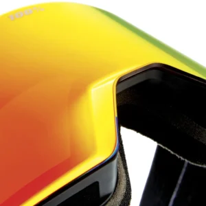 NORG HiPER Goggle Black/Red - Mirror Red Lens