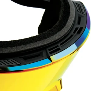 NORG HiPER Goggle Black/Red - Mirror Red Lens