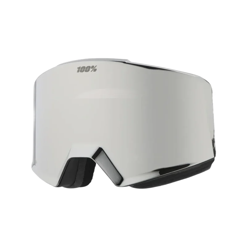 NORG HiPER Goggle Black/Silver - Mirror Silver Lens