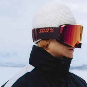NORG HiPER Goggle Deep Cherry - Mirror Dark Red Lens
