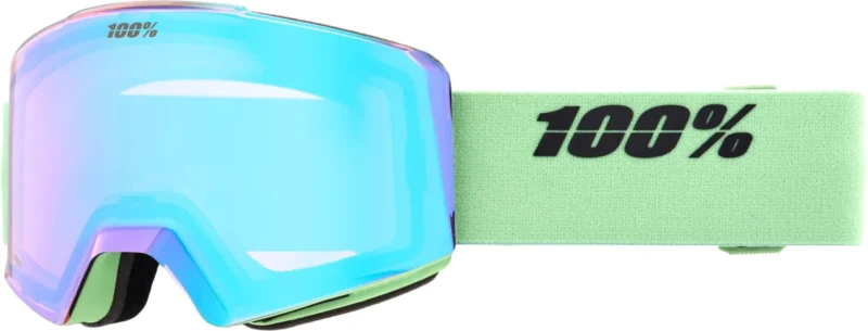 NORG HiPER Goggle Pistachio - Mirror Silver Lens