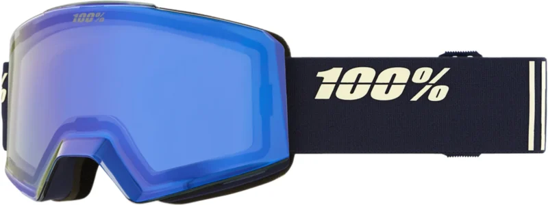 Norg Hiper Goggle Steel - Mirror Silver Lens