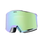 NORG HiPER Goggle White/Green - Mirror Green Lens