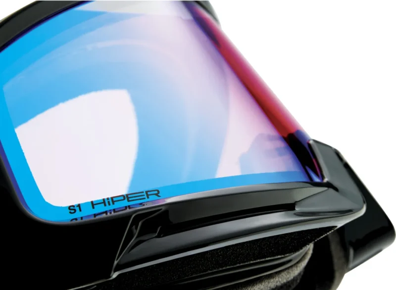 Okan Hiper Goggle Black/Turquoise - Mirror Turquoise Lens