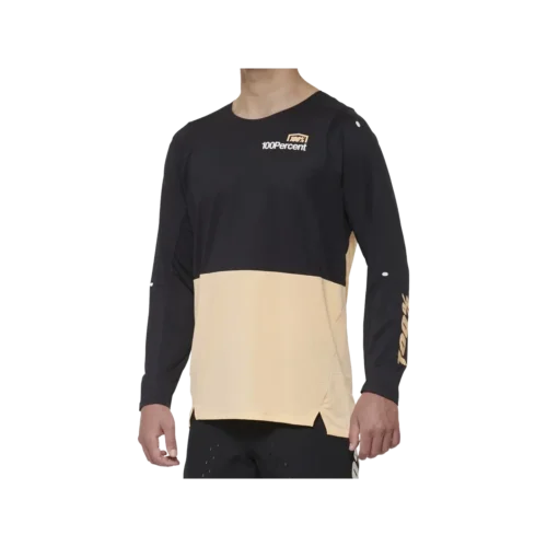 R-CORE-X Long Sleeve Jersey black/peach