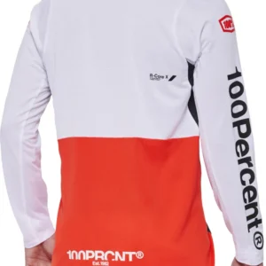 R-CORE-X Long Sleeve Jersey white/red