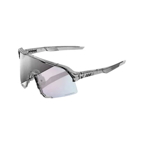 100 s3 photochromic sport sonnenbrille polished translucent grey rose gold mirro 1
