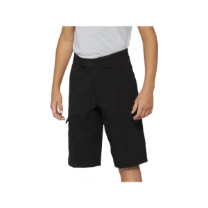 Shorts Ridecamp Youth w-Liner schwarz