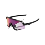 Slendale Gloss Black - Photochromic Purple Mirror