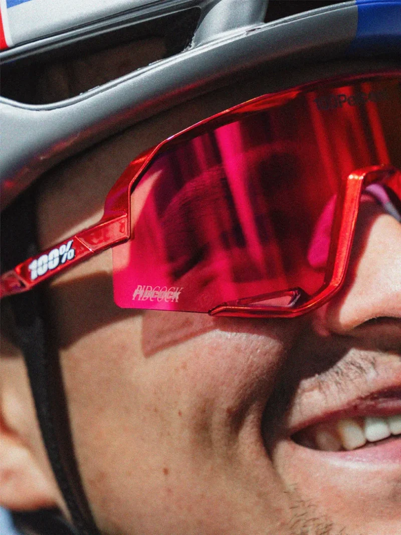 Slendale Pidcock LE Gloss Red Holographic - HiPER Red Mirror Lens