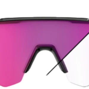 Slendale SL - Gloss Black - Photochromic Purple Mirror