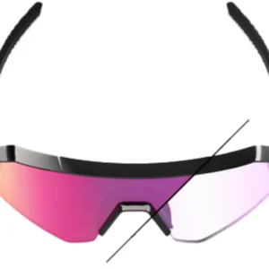 Slendale SL - Gloss Black - Photochromic Purple Mirror