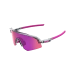 Slendale SL Polished Translucent Grey - Purple Mirror  Lens