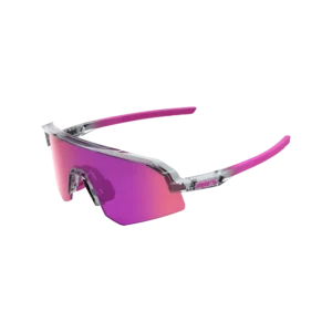 Slendale SL Polished Translucent Grey - Purple Mirror  Lens