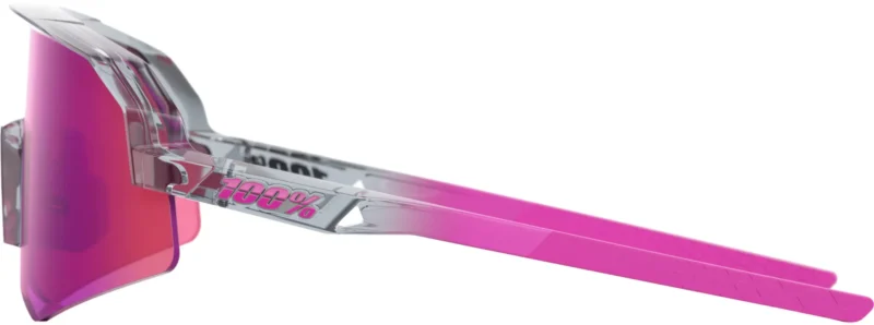 Slendale SL Polished Translucent Grey - Purple Mirror  Lens
