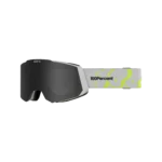 Snowcraft Goggle Bubblygo grey Aqua - Hiper black Mirro