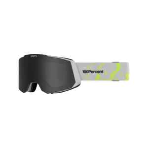 Snowcraft Goggle Bubblygo grey Aqua - Hiper black Mirro
