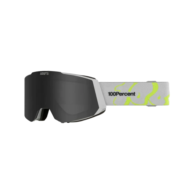 Snowcraft Goggle Bubblygo grey Aqua - Hiper black Mirro