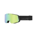SNOWCRAFT HiPER Goggle Black/Green - Mirror Green Lens