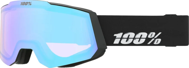 Snowcraft Hiper Goggle Black/Silver - Mirror Silver Lens