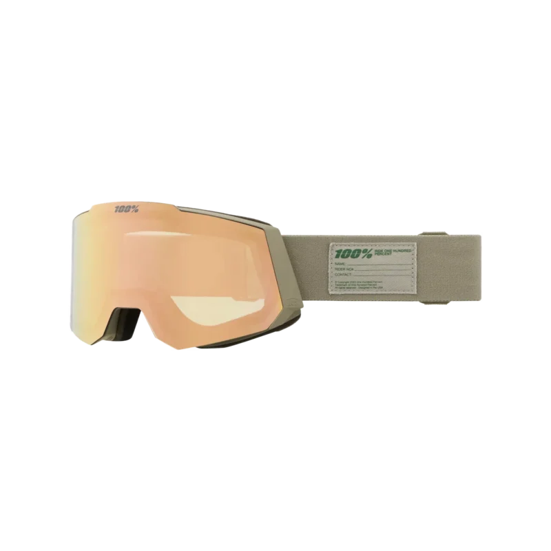 Snowcraft Hiper Goggle Cement - Mirror Copper Lens