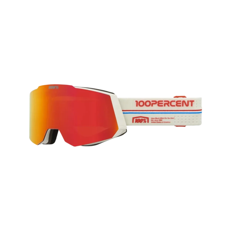 Snowcraft Hiper Goggle Launch - Mirror Red Lens