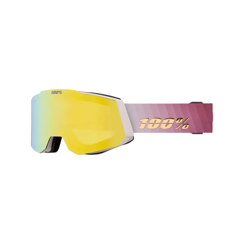 SNOWCRAFT HiPER Goggle Turbine - Mirror Yellow Gold Len
