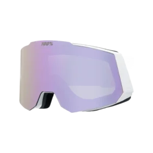 Snowcraft Hiper Goggle White/Lavender - Mirror Lavender Lens