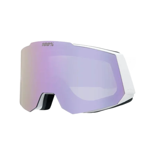 Snowcraft Hiper Goggle White/Lavender - Mirror Lavender Lens