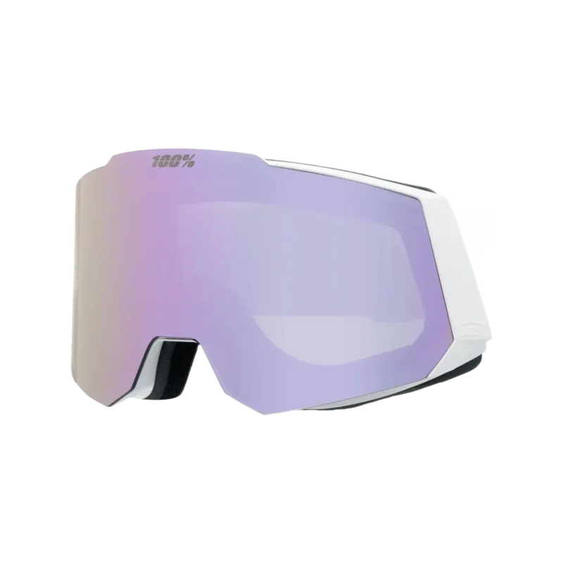 Snowcraft Hiper Goggle White/Lavender - Mirror Lavender Lens
