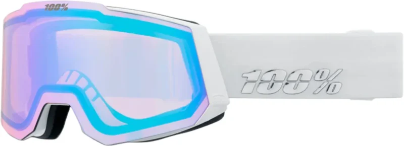 Snowcraft Hiper Goggle White/Lavender - Mirror Lavender Lens