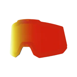 Snowcraft Replacement Lens - Hiper Dual Pane Mirror Red Lens